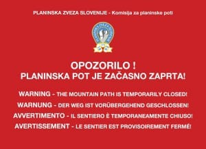 OpozoriloPZS-zaprta_pot