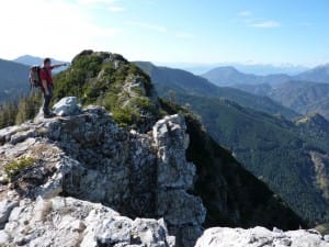 Na grebenu Stegovnika.